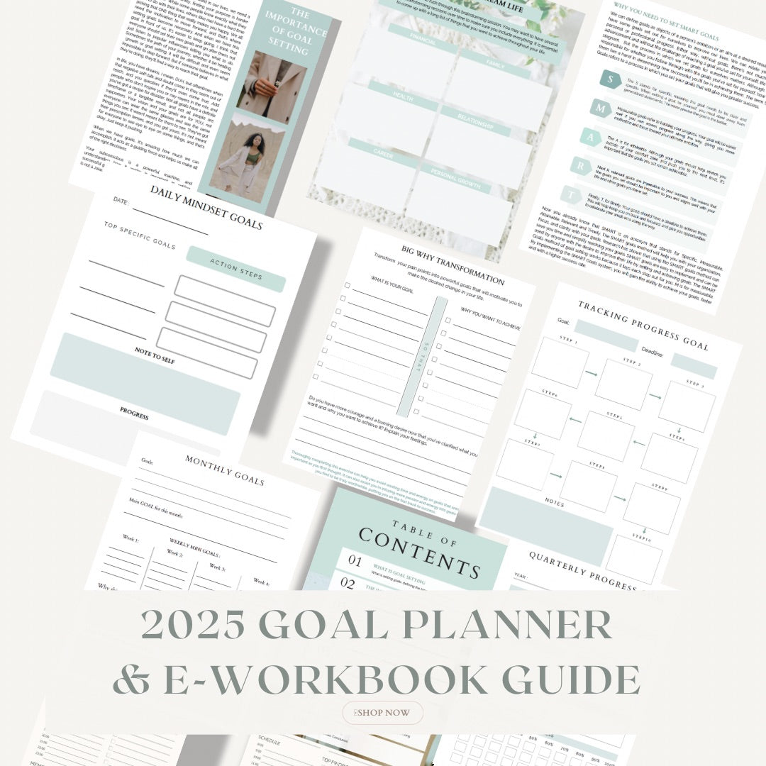 Clear Vision, Big Goals E-Workbook
