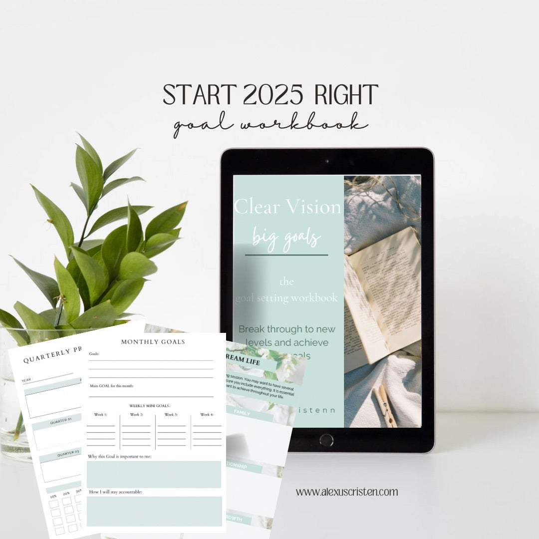 Clear Vision, Big Goals E-Workbook