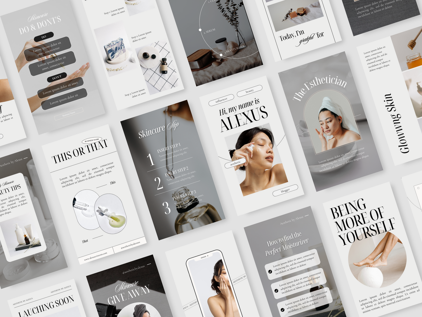 Esthetician Business Branding Kit