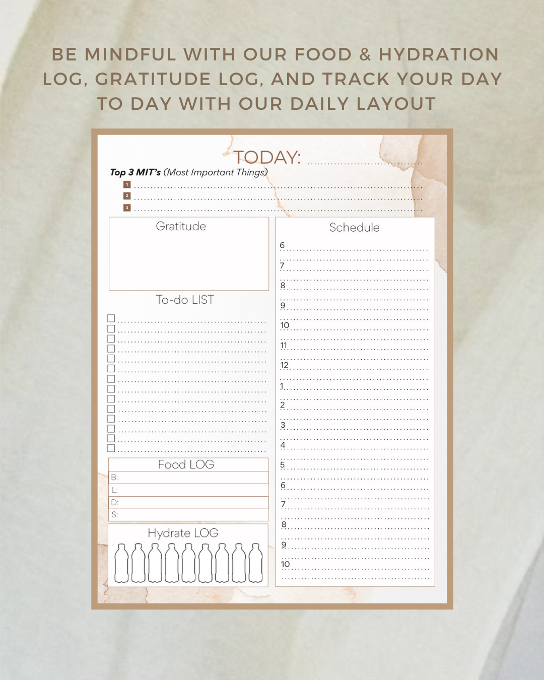 Get Unstuck & Get On Track Self-Care Journal & Planner (4 Week)