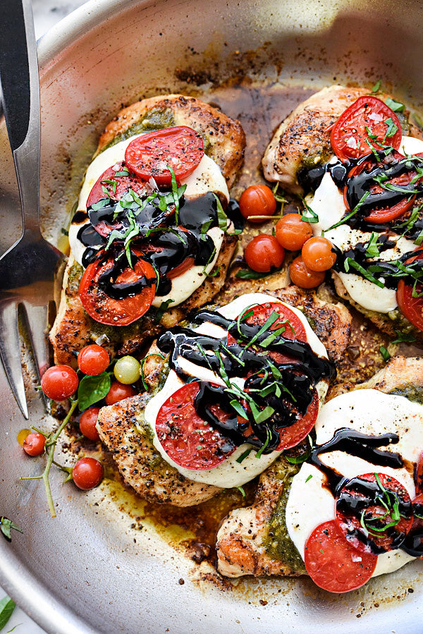 30 Minute Caprese Chicken