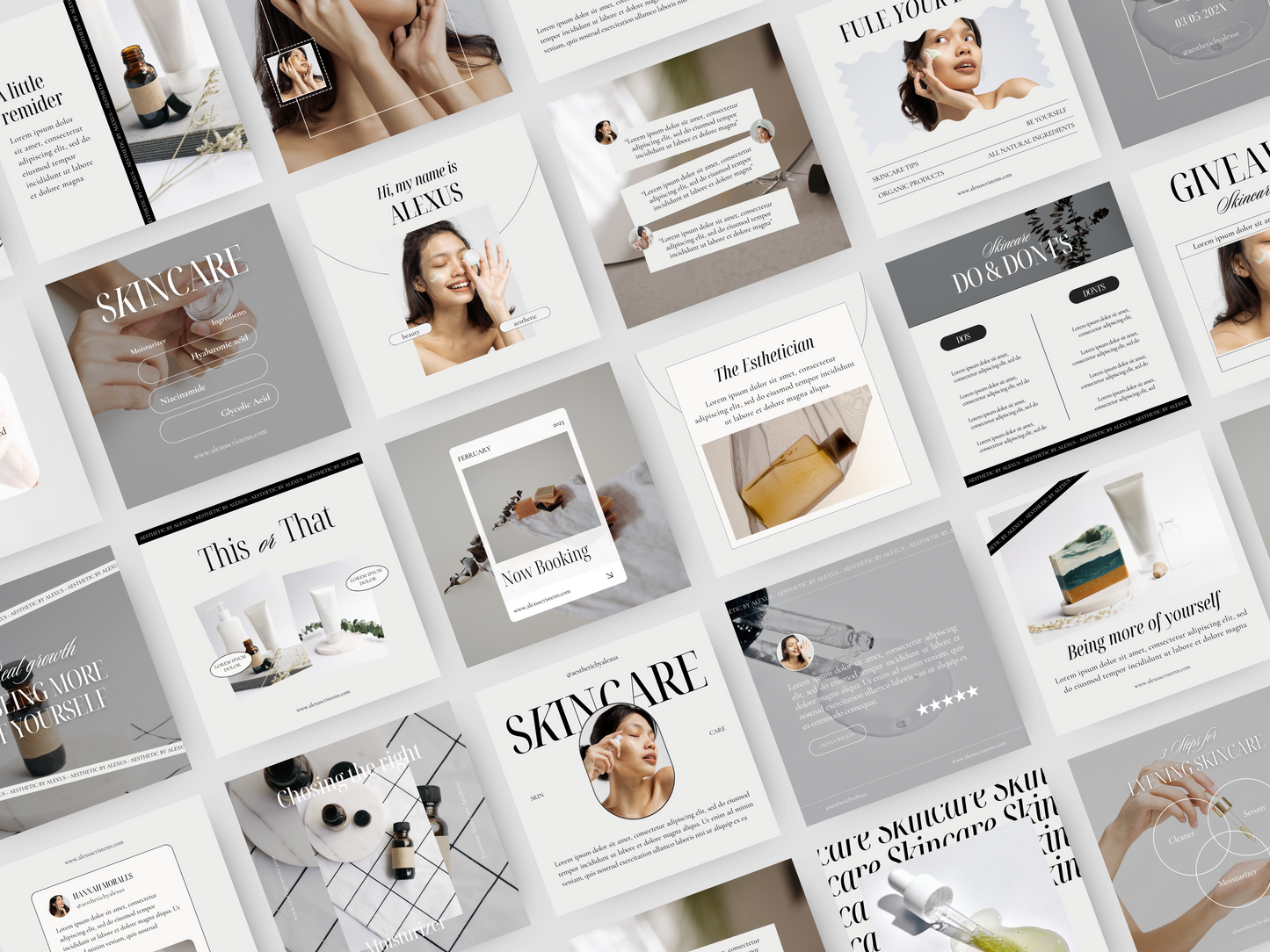 Esthetician Business Branding Kit