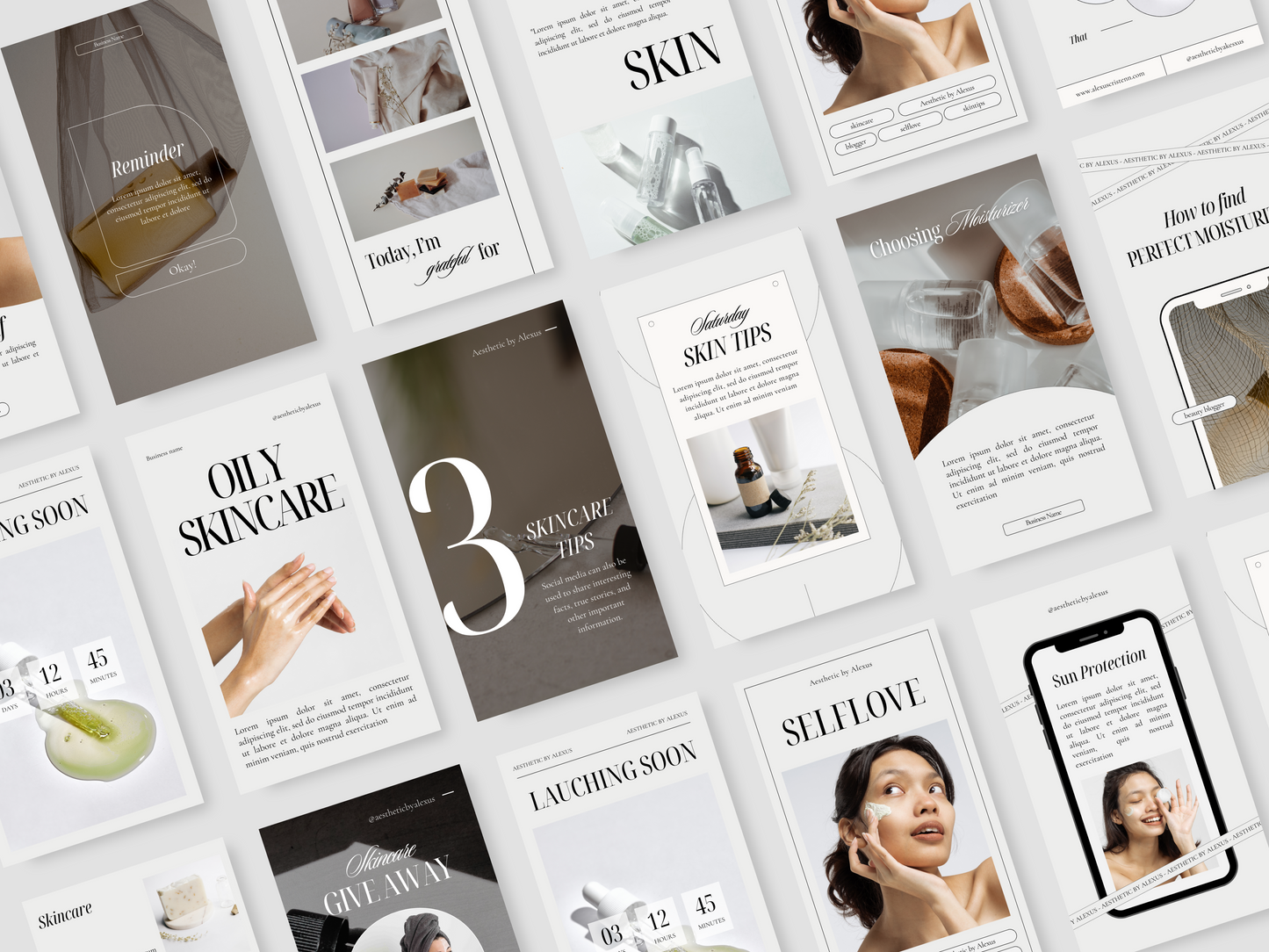 Esthetician Business Branding Kit