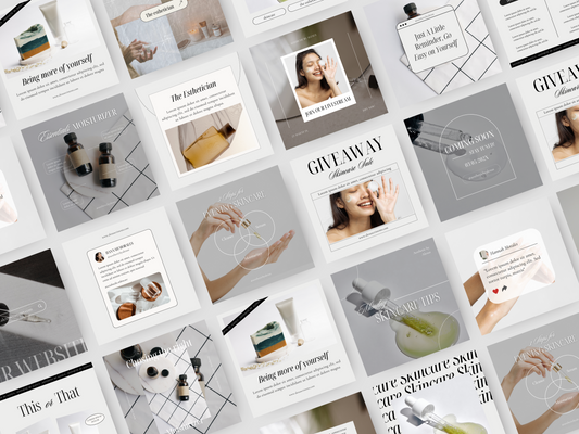 Esthetician Business Branding Kit